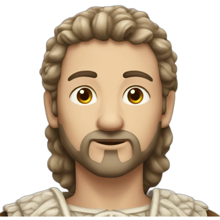 humano medieval moreno piel blanca emoji