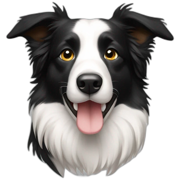 Border collie  emoji