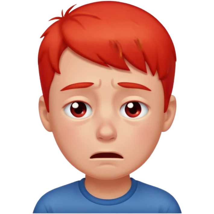 Sobbing boy emoji