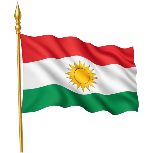 Kurdstan flag emoji