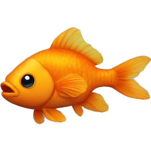 orange fish emoji