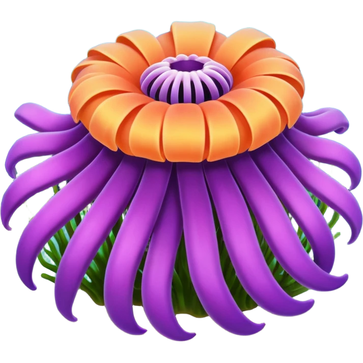 sea anemone emoji