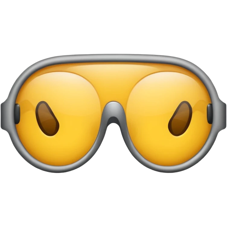 oculos de grau em um fundo branco emoji