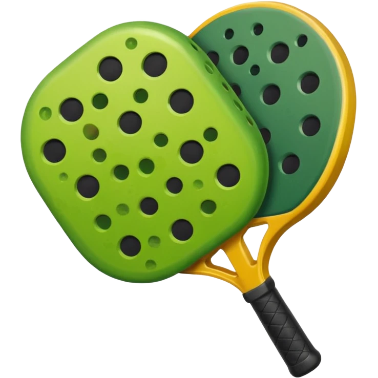 pelota de pickleball Verde sola emoji