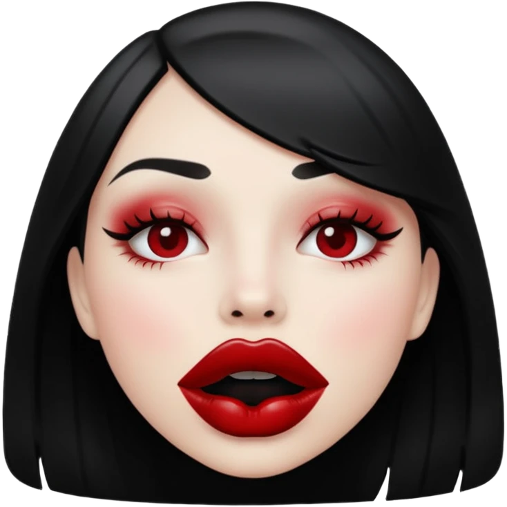 Kiss black💋 emoji