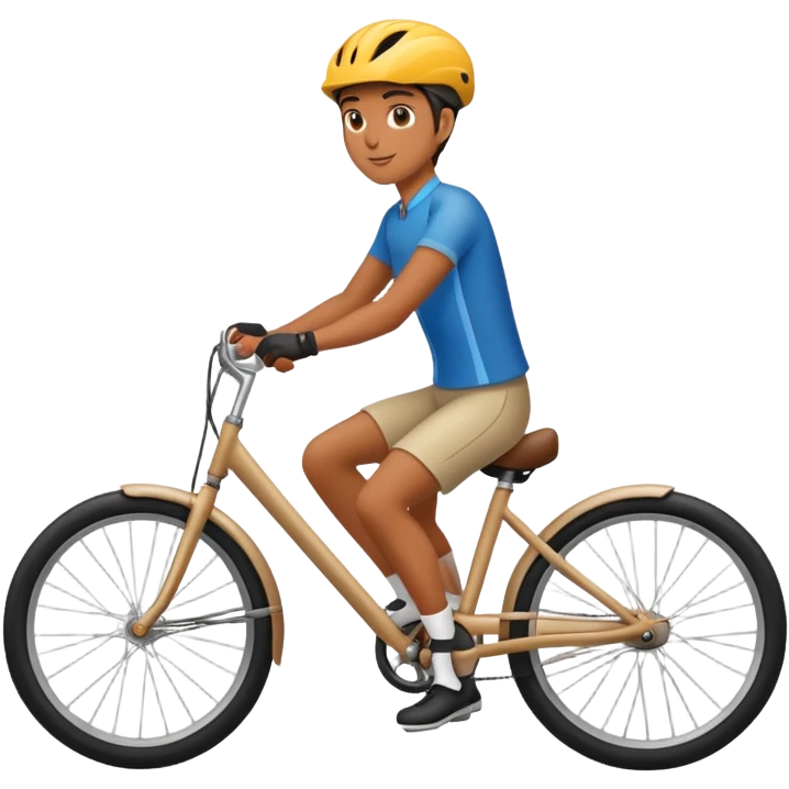 Person on a bike   emoji