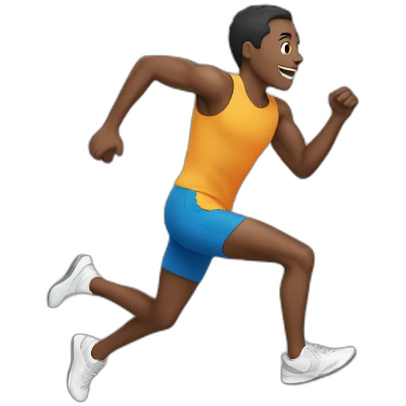 Running emoji