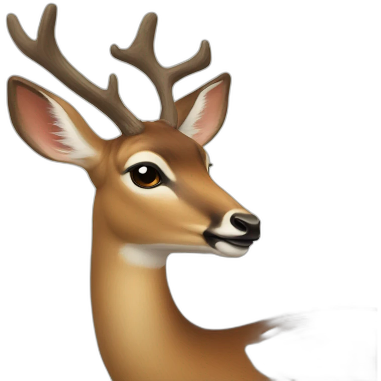 kissingdeer emoji