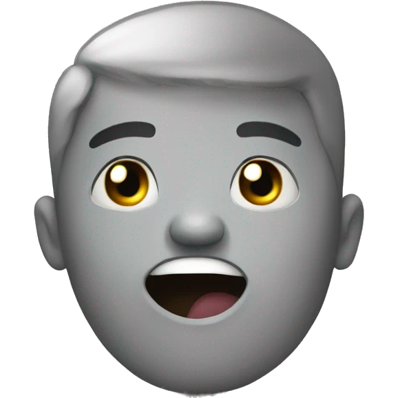 a person who is in fear of missing out on something emoji