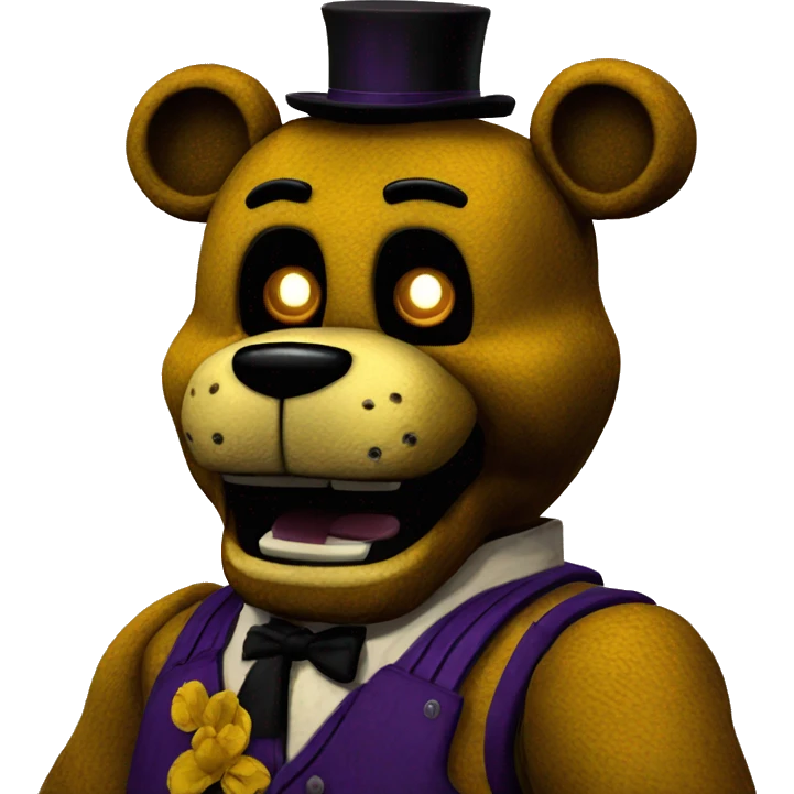 Fredbear fnaf 4 animatronic emoji