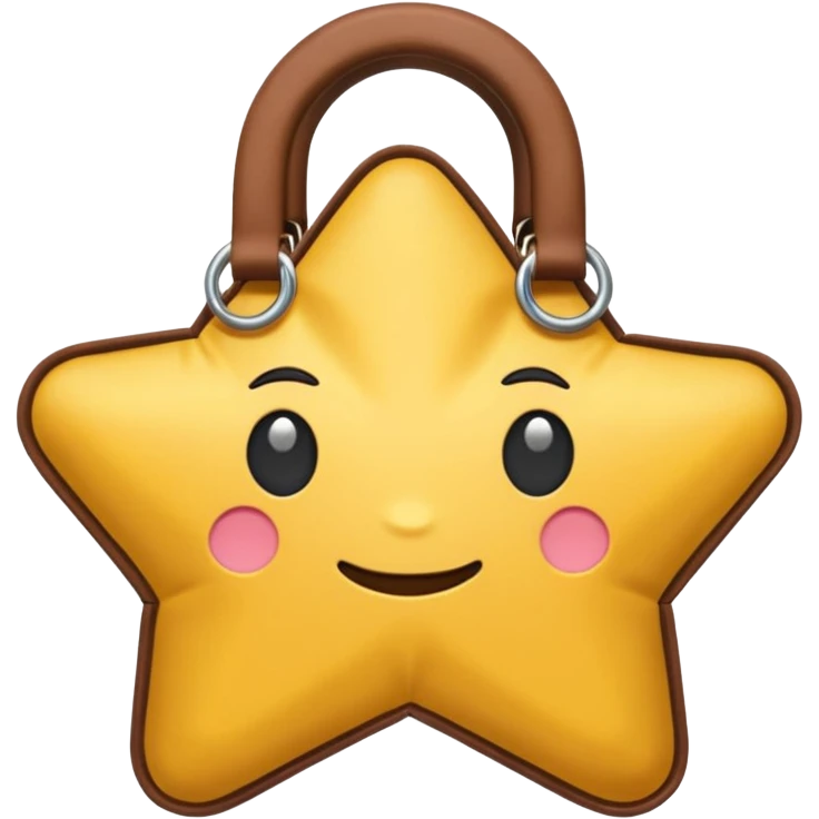 star shaped bag emoji