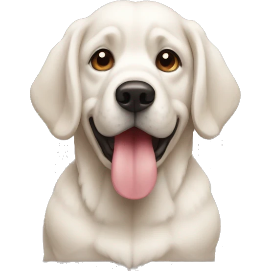 Perro gordo  emoji