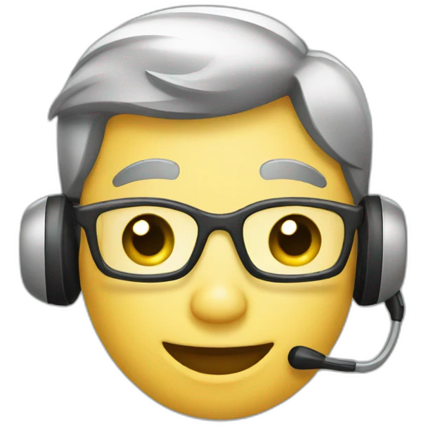 call center emoji