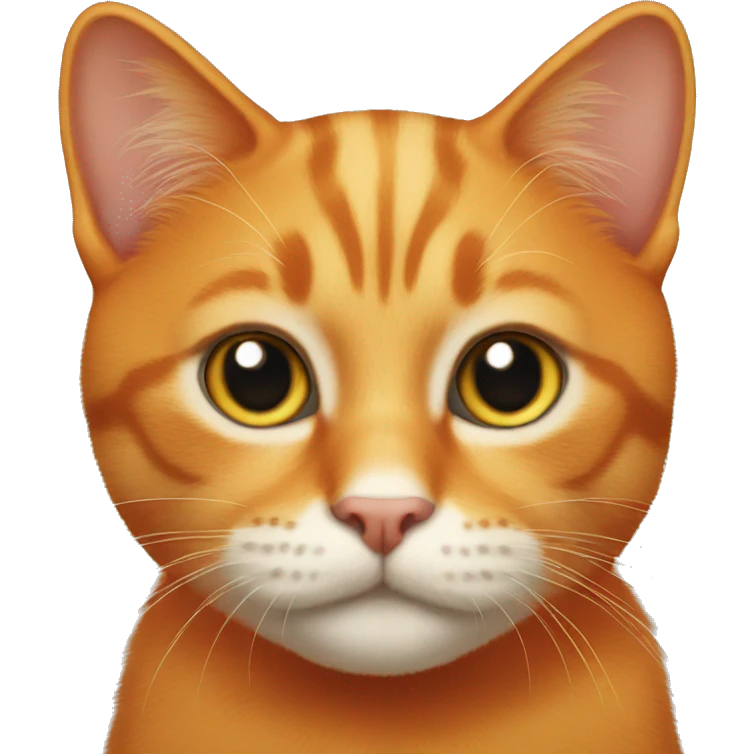 Orange cat  emoji