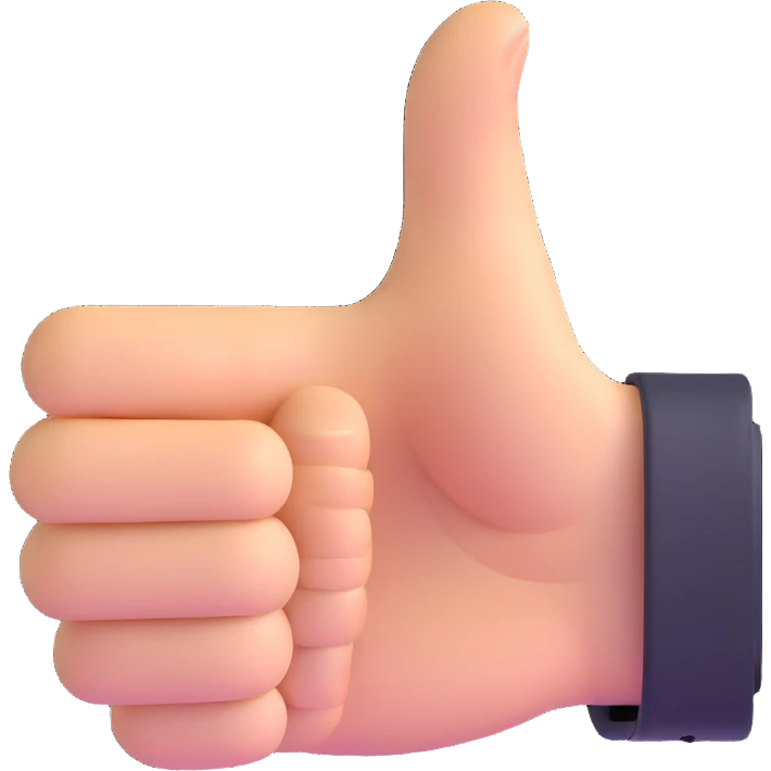 thumbs up emoji