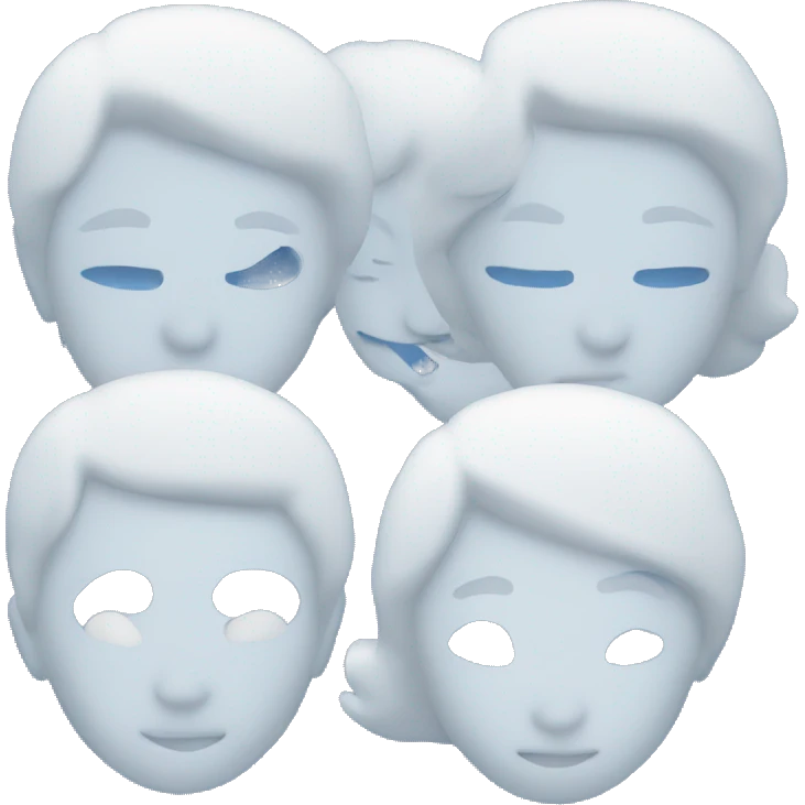 18 white on blue emoji