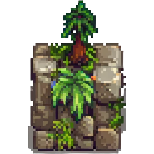 Discord logo as a Minecraft block, pixel art, with grass and stone textures, 256x256 pixels emoji