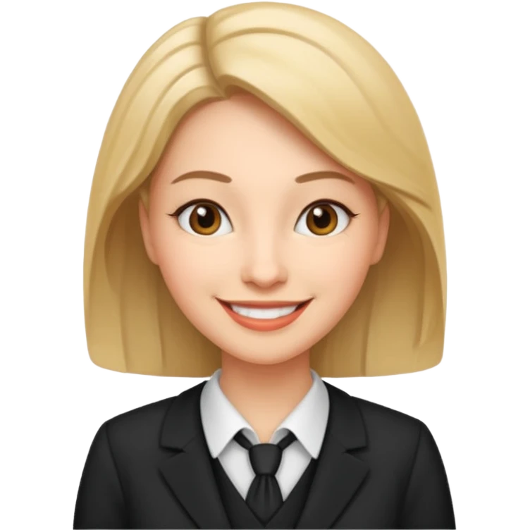 women teacher in a formal attire emoji