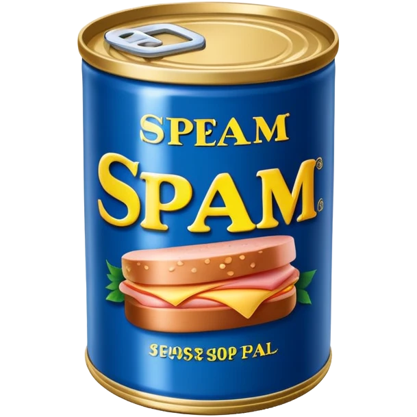 spam blue emoji