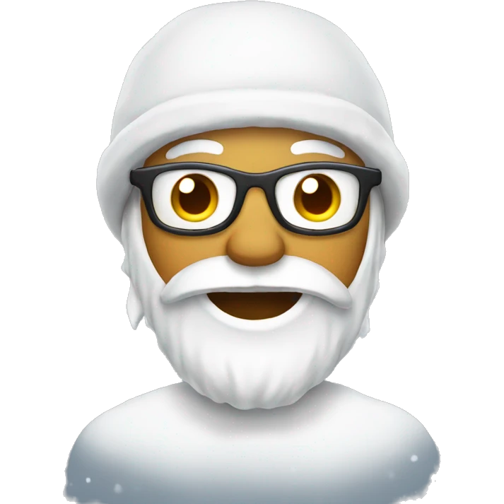 Snow emoji