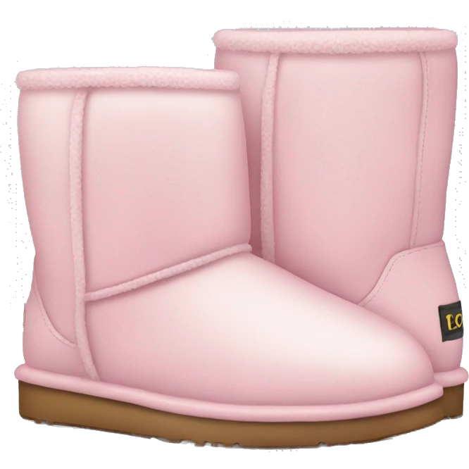 light pink uggs emoji