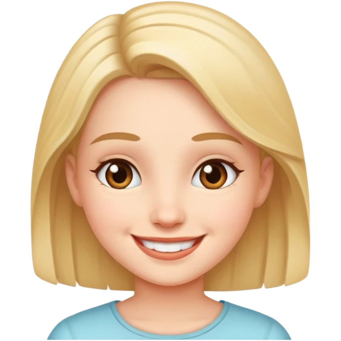Girly girl emoji
