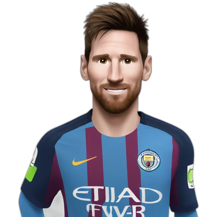 Messi manchester city emoji