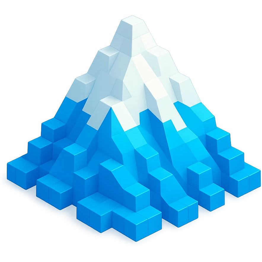 snowy mountain  emoji