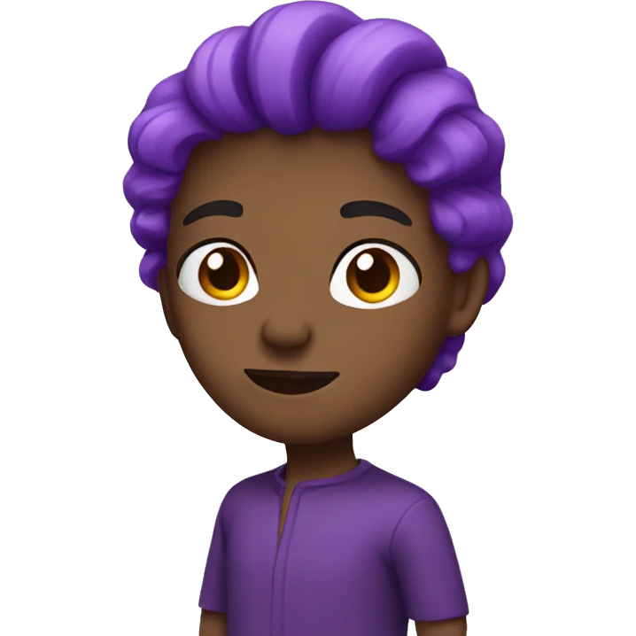 Purple emoji