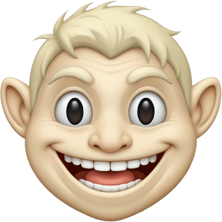 Troll face emoji