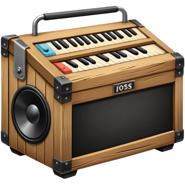 music sound box stage 2d angle  emoji