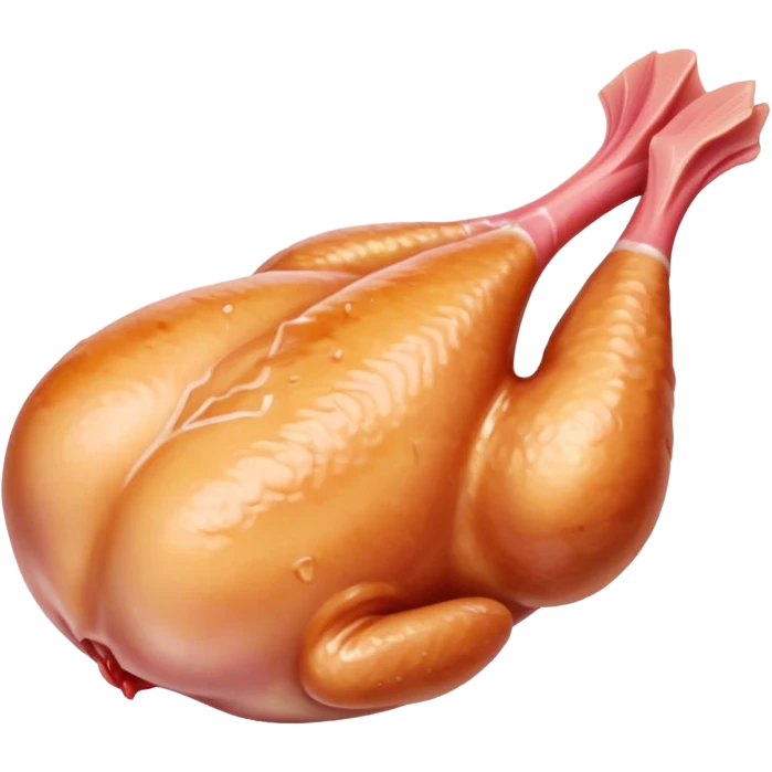 raw chicken meat piece emoji