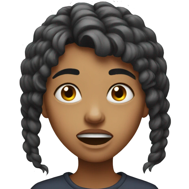 Mad girl emoji