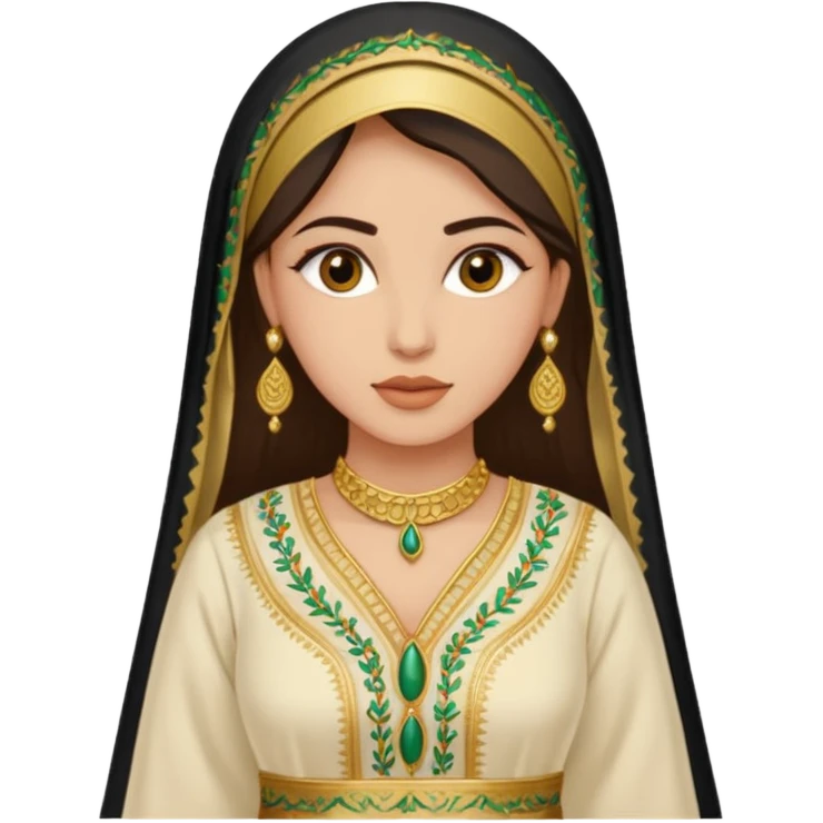 لباس الكراكو الجزائري للنساء emoji