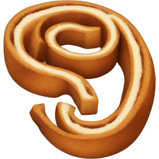 Cinnamon scroll  emoji