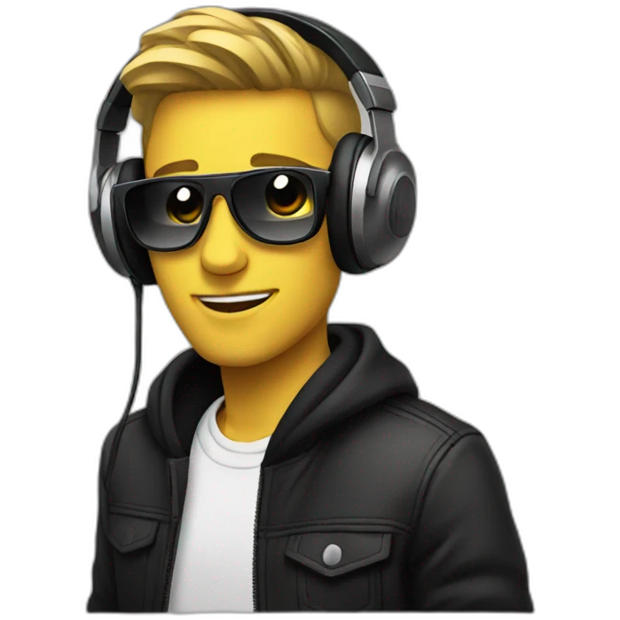 Music dj emoji