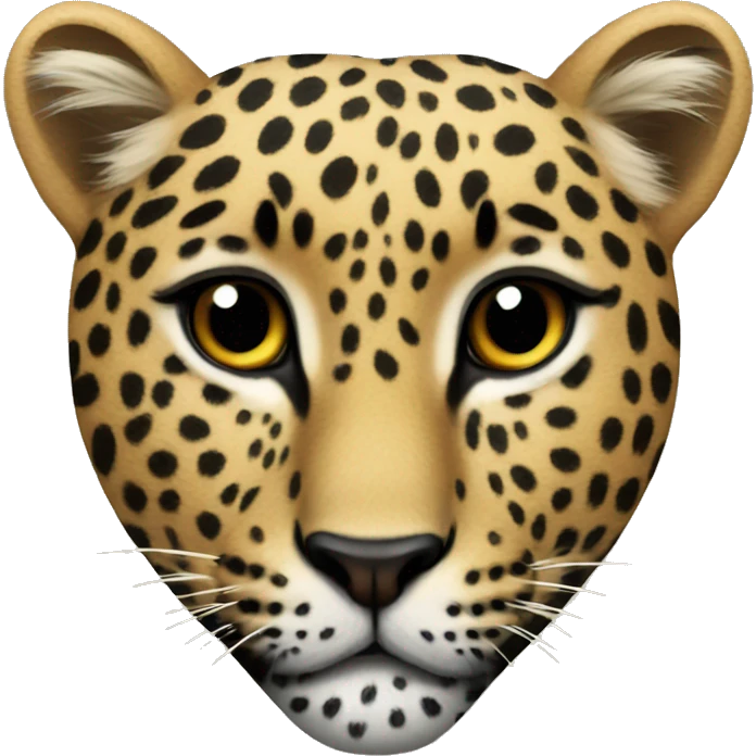Leoparde heart emoji