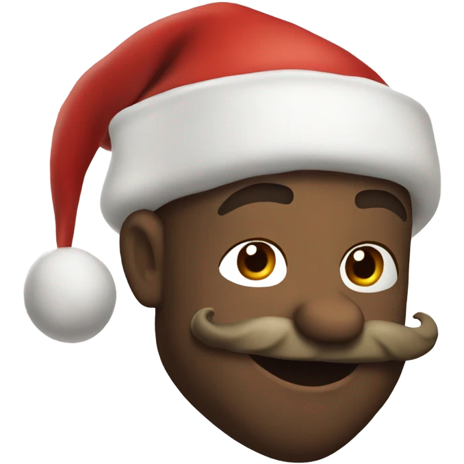 santa drinking rumplemintz emoji