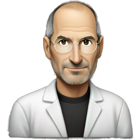 Steve Jobs' Silicon Valley Cobblestones emoji