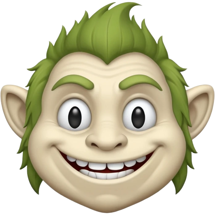 Troll face emoji