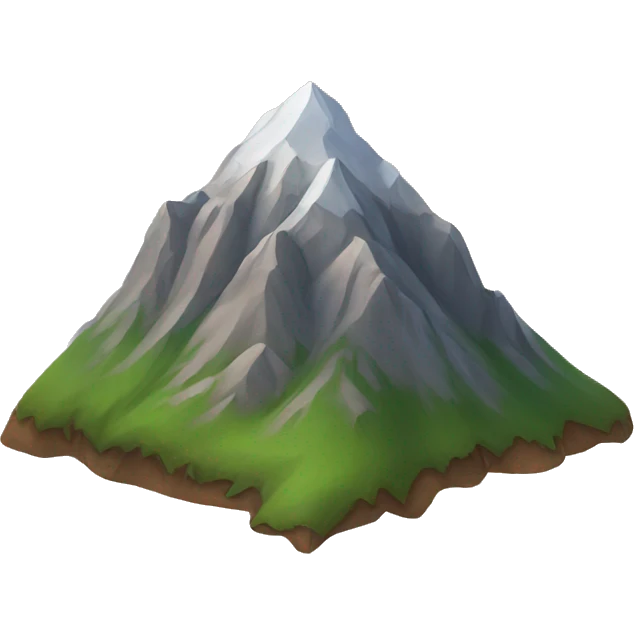 Mountain emoji