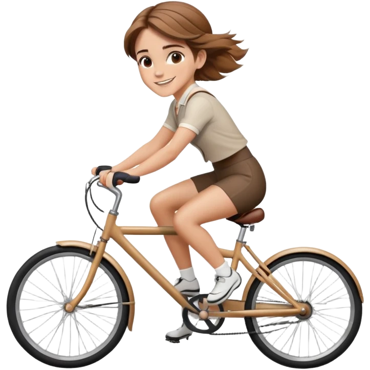 Emma Watson bike girl  emoji