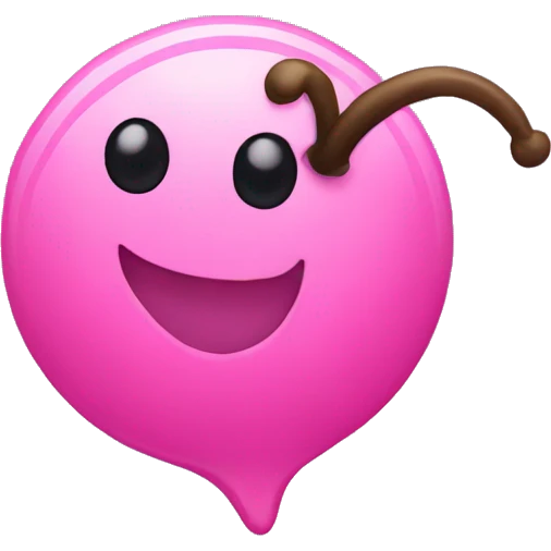 pink tick emoji