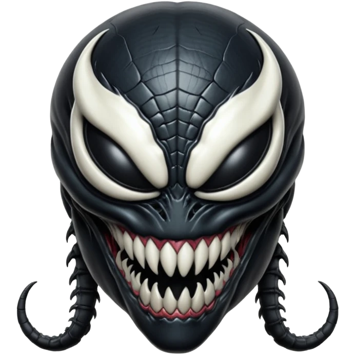 rear back of Venom's head emoji