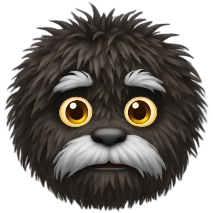 hairy monster emoji