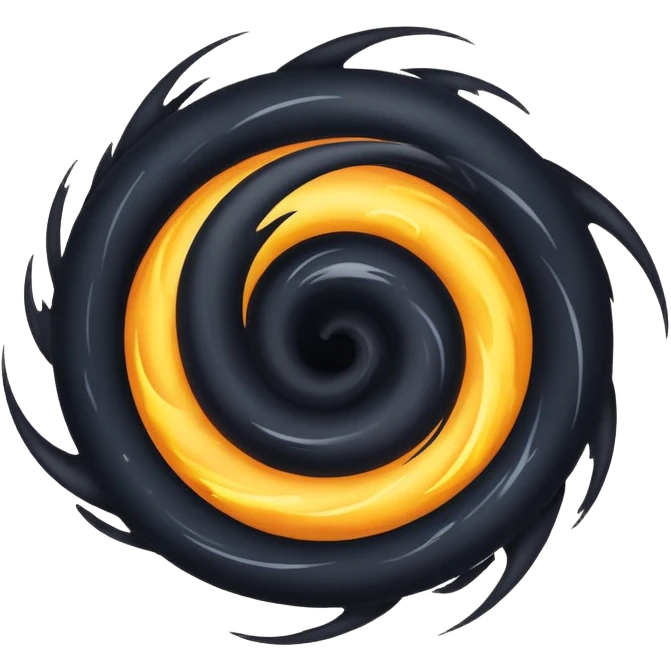 Black hole emoji