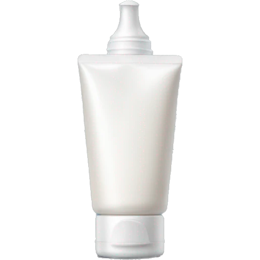 depilatory cream bottle emoji