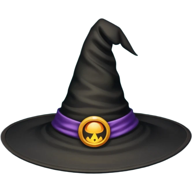 Chapéu de bruxa emoji