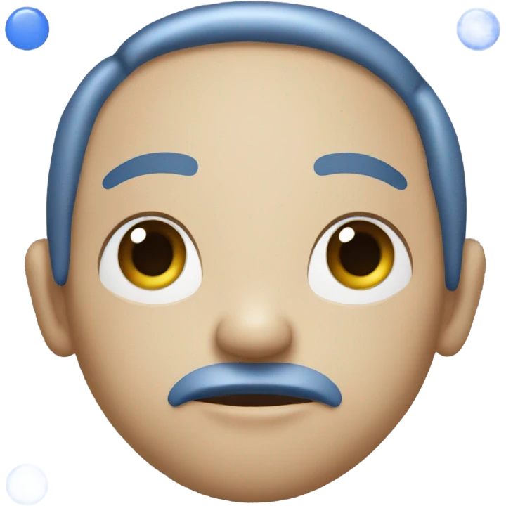Blue Youtube emoji