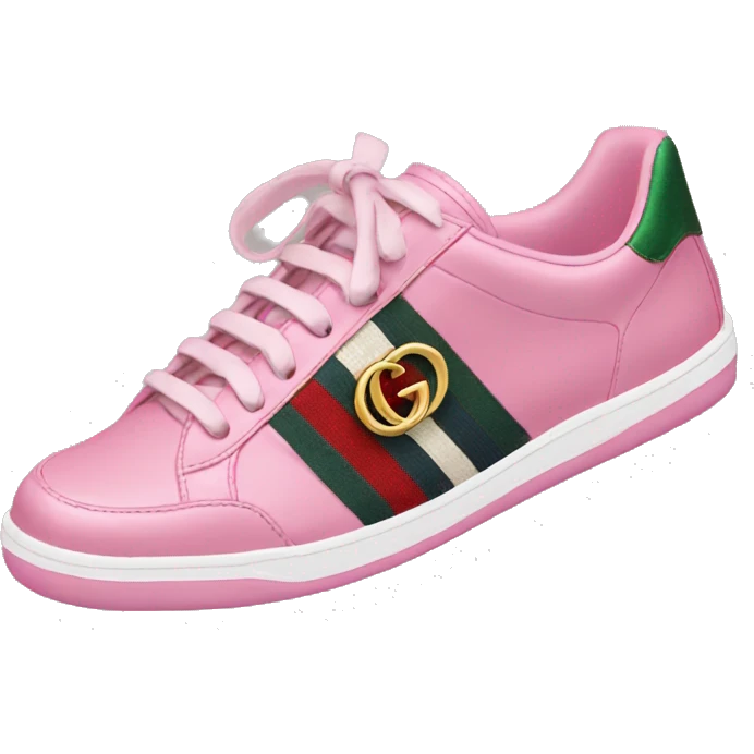Pink Gucci sneakers emoji